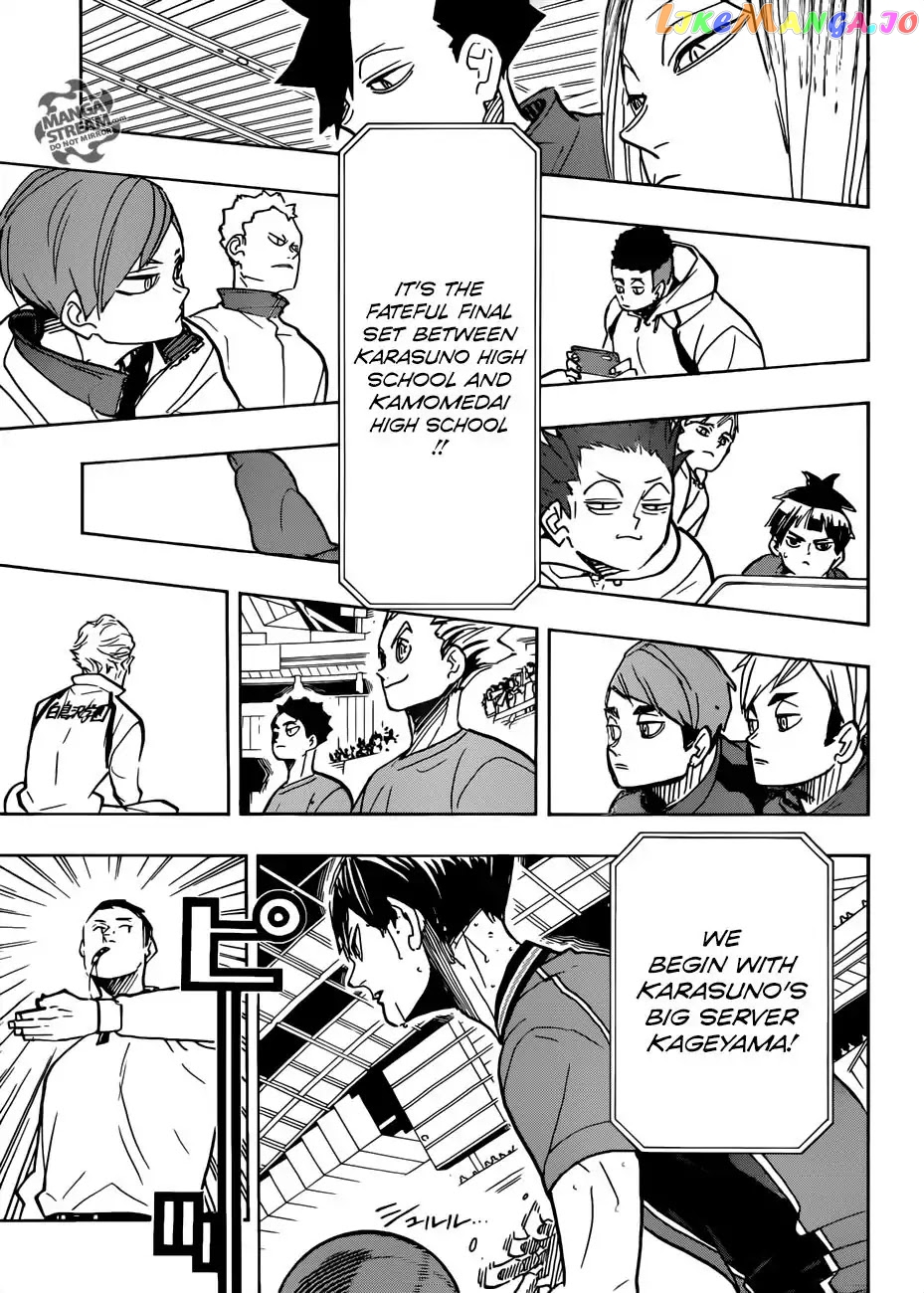 Haikyuu!!, Chapter 358 image 12
